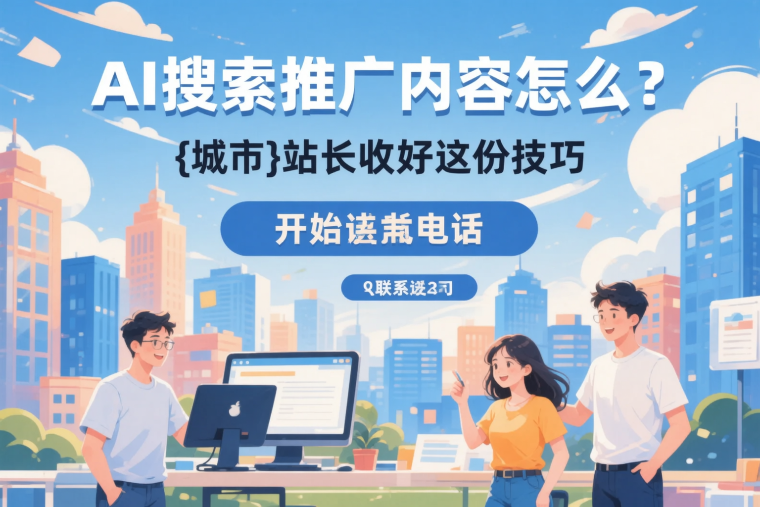 AI搜索推广内容怎么写？宝鸡站长收好这份技巧