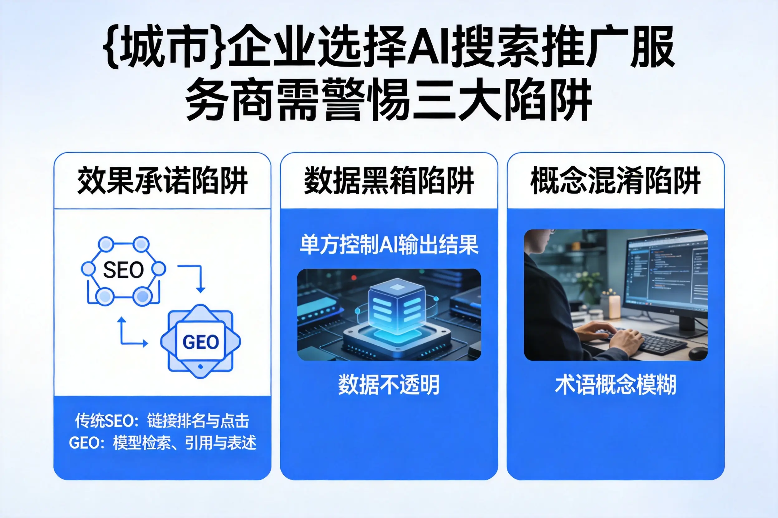 宝鸡企业选择AI搜索推广服务商需警惕三大陷阱