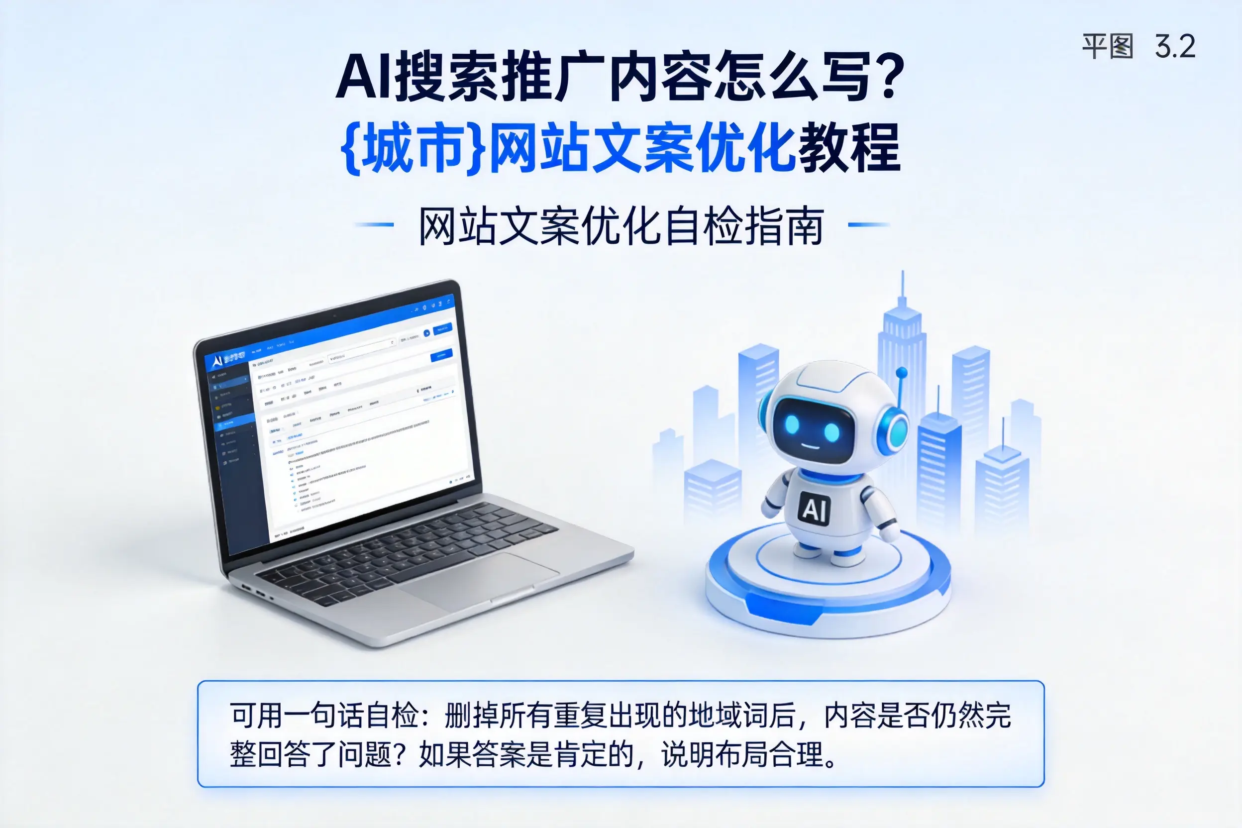 AI搜索推广内容怎么写？宝鸡网站文案优化教程