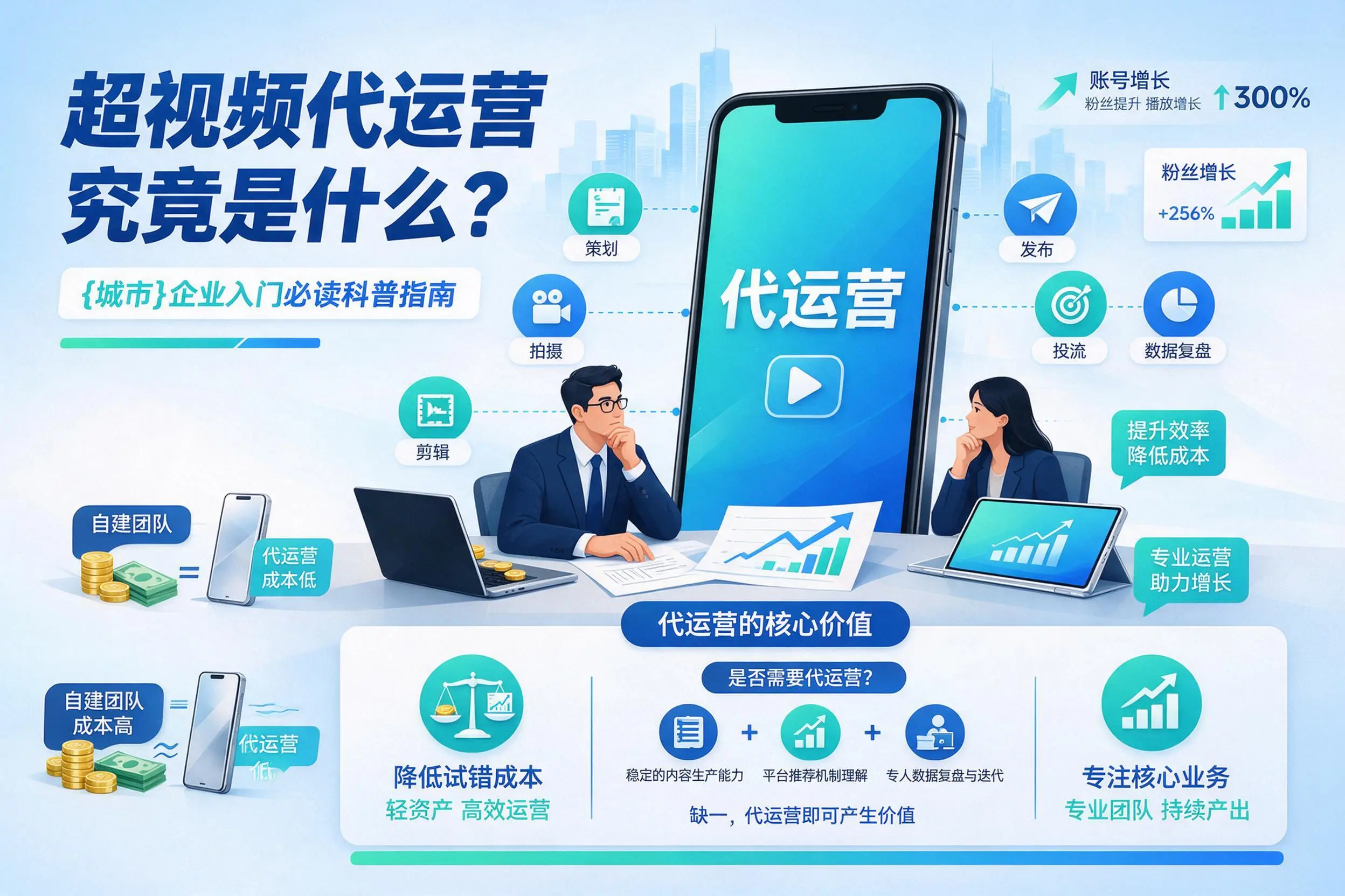 短视频代运营究竟是什么？宝鸡企业入门必读科普指南