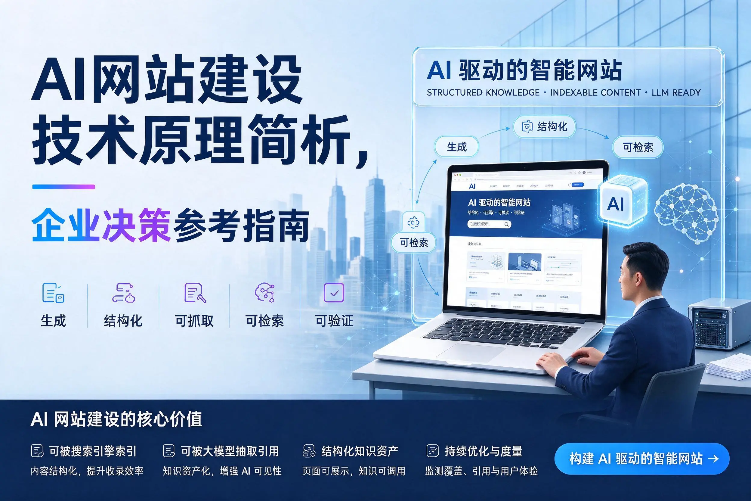 AI网站建设技术原理简析，宝鸡企业决策参考指南