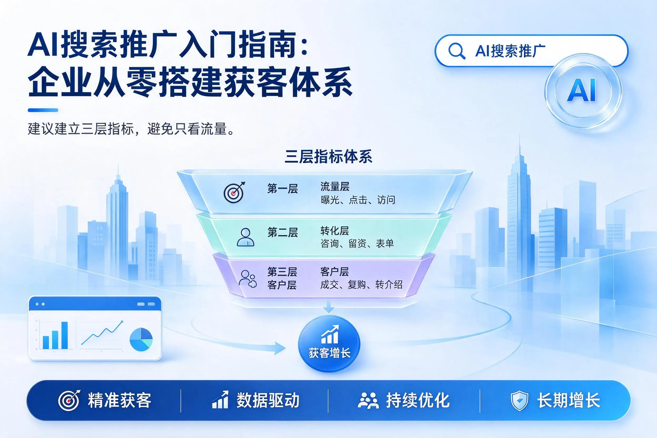 AI搜索推广入门指南：宝鸡企业从零搭建获客体系
